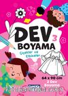 Dev Boyama 3 (Çiçekler Ve Elbiseler)