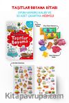 Taşıtlar Boyama Kitabı - Oyun Hamuru, Oyuncak ve Çıkartma Hediyeli / 3 Yaş+