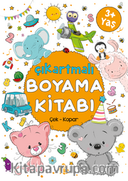 Çıkartmalı Boyama Kitabı / 3 Yaş+