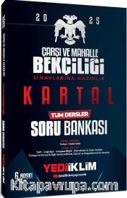 2025 Genel Yetenek Genel Kültür  Çarşı ve Mahalle Bekçiliği Sınavlarına Hazırlık Kartal Tüm Dersler Soru Bankası 