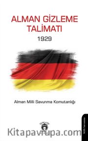 Alman Gizleme Talimatı 1929