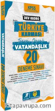 KPSS Dev Kadro Türkiye Karması Vatandaşlık 20 Deneme