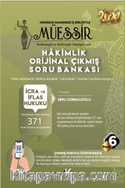 Müessir İcra ve İflas Hukuku  Orijinal Soru Bankası