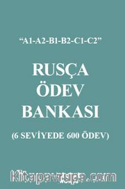 Rusça Ödev Bankası <br /> 6 Seviyede 600 Ödev