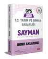 Tarım ve Orman Bakanlığı Sayman Görevde Yükselme Sınavı Konu Anlatımlı