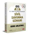 Tarım ve Orman Bakanlığı Sivil Savunma Uzmanı GYS Konu Anlatımlı