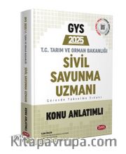 Tarım ve Orman Bakanlığı Sivil Savunma Uzmanı GYS Konu Anlatımlı