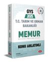 Tarım ve Orman Bakanlığı Memur Gys Konu Anlatımlı
