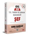 Tarım ve Orman Bakanlığı Şef Gys Soru Bankası - Karekod Çözümlü