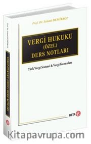 Vergi Hukuku (Özel) Ders Notları