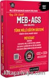 2025 MEB-AGS Konu Anlatımlı Türk Milli Eğitim Sistemi-Mevzuat