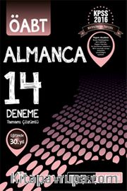 2016 KPSS ÖABT Almanca Öğretmenliği Tamamı Çözümlü 14 Deneme 