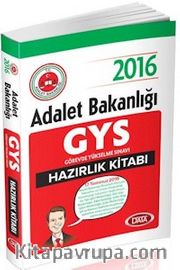 2016 GYS Adalet Bakanlığı Hazırlık Kitabı