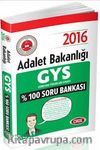 2016 GYS Adalet Bakanlığı %100 Soru Bankası