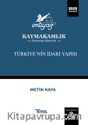 İmtiyaz Kaymakamlık Ders Notları Türkiye’nin İdari Yapısı