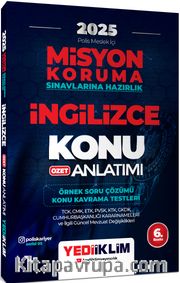2025 PAEM Misyon Koruma Sınavlarına Hazırlık İngilizce Özet Konu Anlatımı (Örnek Soru Çözümü - Konu Kavrama Testleri)