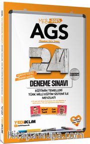 2025 MEB AGS Eğitimin Temelleri - Türk Milli Eğitim Sistemi İle Mevzuat Tamamı Çözümlü 24 Deneme