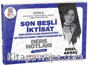 KPSS A Grubu İktisat Son Beşli Video Ders Notları