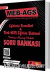 MEB-AGS Eğitim Temelleri-Milli Eğitim Sistemi  Soru Bankası
