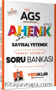2025 MEB AGS Sayısal Yetenek Ahenk Serisi Tamamı Çözümlü Soru Bankası