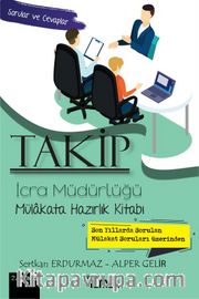 Takip İcra Müdürlüğü Mülakata Hazırlık Kitabı