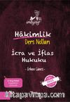 İmtiyaz İcra ve İflas Hukuku Hakimlik Ders Notları