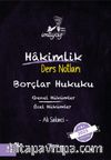İmtiyaz Borçlar Hukuku Genel Hükümler- Özel Hükümler Hakimlik Ders Notları