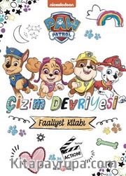 Paw Patrol Çizim Devriyesi Boyama Kitabı