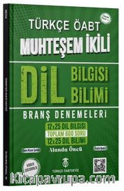 ÖABT Türkçe Dil Bilgisi-Dil Bilimi Muhteşem İkili Branş Denemeleri 