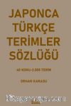 Japonca-Türkçe Terimler Sözlüğü