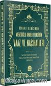 Osmanlı Ulamasından Menzioğlu Ahmed Efendinin Vaaz ve Nasihatleri 