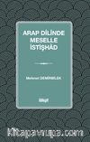 Arap Dilinde Meselle İstişhad