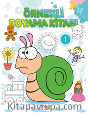 Örnekli Boyama Kitabı-1