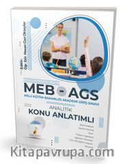 MEB - AGS Hazırlık Analitik Konu Anlatımlı Tek Kitap