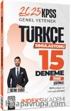 2025 KPSS Türkçe Simülasyonu 15 Deneme Çözümlü