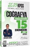 2025 KPSS Coğrafya Simülasyonu 15 Deneme Çözümlü