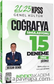 2025 KPSS Coğrafya Simülasyonu 15 Deneme Çözümlü