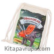 Bez Sırt Çantası - Dinozorlar - Pentacerat