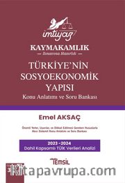 İmtiyaz Türkiye'nin Sosyoekonomik Yapısı Konu Anlatımı ve Soru Bankası