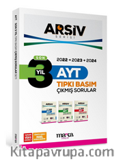 Son 3 Yıl AYT Arşiv Serisi Tıpkı Basım Fasikül Fasikül Çıkmış Sorular Tamamı Video Çözümlü