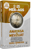 2025 MEB-AGS Anayasa ve Mevzuat Soru Bankası Çözümlü Pusula Serisi 