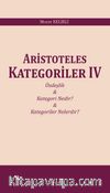 Aristoteles Kategoriler IV