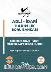 İmtiyaz Milletlerarası Hukuk –  Milletlerarası Özel Hukuk  Soru Bankası