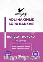 İmtiyaz Borçlar Hukuku (Genel Hükümler-Özel Hükümler) Soru Bankası