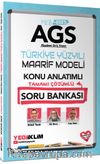 2025 MEB AGS Türkiye Yüzyılı Maarif Modeli Tamamı Çözümlü Konu Anlatımlı Soru Bankası
