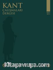 Kant Çalışmaları Dergisi (2024 Sayı 3)