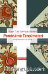 Klasik Türk Edebiyatı Dönemi Pendname Tercümeleri (Değerlendirme ve Tasnif)