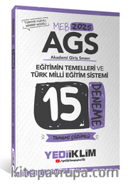 2025 MEB AGS Eğitimin Temelleri ve Türk Milli Eğitim Sistemi Tamamı Çözümlü 15 Deneme