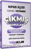 2025 KPSS Genel Yetenek Konularına Göre Düzenlenmiş Tamamı Çözümlü Çıkmış Sorular