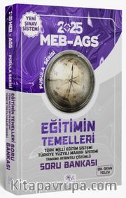 2025 MEB-AGS Eğitimin Temelleri Soru Bankası Çözümlü Pusula Serisi 